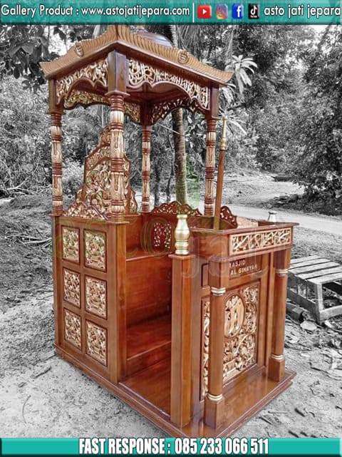 mimbar-masjid-ukiran-jepara-bougenvile mimbar-masjid-ukiran-jepara-bougenvile